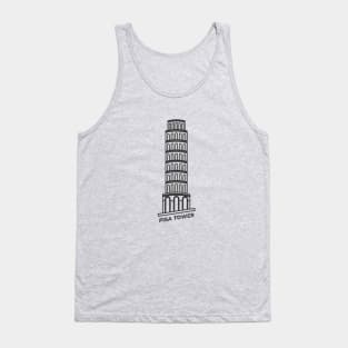 Pisa Tower Tank Top